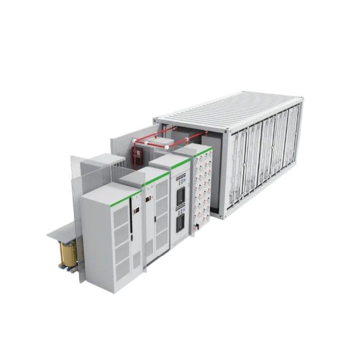 ESS 10 lat Żywotność Zbiór baterii zewnętrznej 1MWh 5MWh 10MWh 20ft 40ft Pojemnik Bateria słoneczna System magazynowania energii