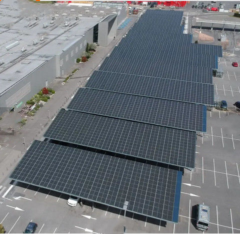 Komercyjny panel fotowoltaiczny z wielostronnym otwartym obwodem napięcie 60-130VDC