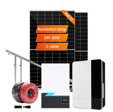 Systemy energii słonecznej 3KW 5KW 10KW 20KW 30KW System paneli słonecznych hybrydowych
