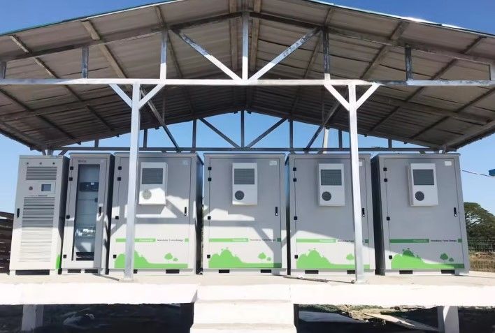 ESS 10 lat Żywotność Zbiór baterii zewnętrznej 1MWh 5MWh 10MWh 20ft 40ft Pojemnik Bateria słoneczna System magazynowania energii