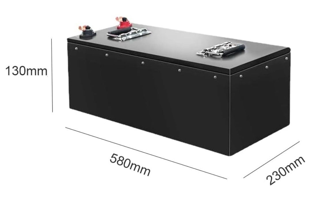 48V 100Ah LiFePO4 Litium Battery 3000+ Deep Cycle With BMS Backup Power For E Tricycle Electric Car