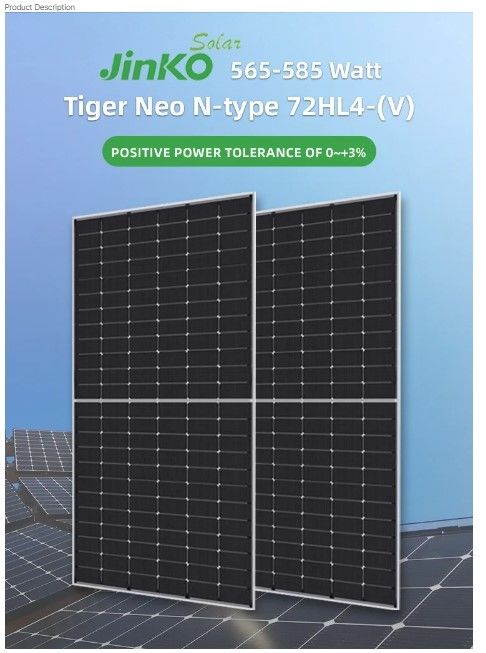 Wysokiej wydajności 450W 500W 550W Panel słoneczny Monokrystaliczne panele słoneczne Półkomórkowe zestawy panelów słonecznych dla domów