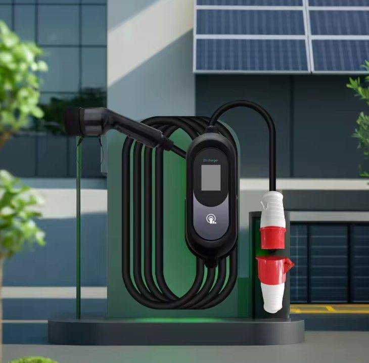 Smart Fast Weatherproof Outdoor Portable EV Car AC Ładowanie z akumulatorem Stacje ładowania na ścianie