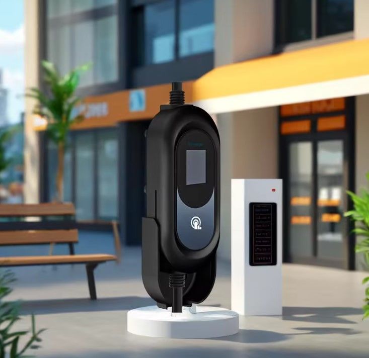 Smart Fast Weatherproof Outdoor Portable EV Car AC Ładowanie z akumulatorem Stacje ładowania na ścianie